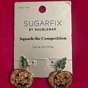 Sugarfix by Baublebar Sparkling Pumpkin Earrings